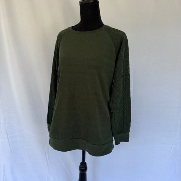 WOMENS LONG Knit Sleeve SWEATER Super Soft SMALL -0301 - Picture 3 of 11